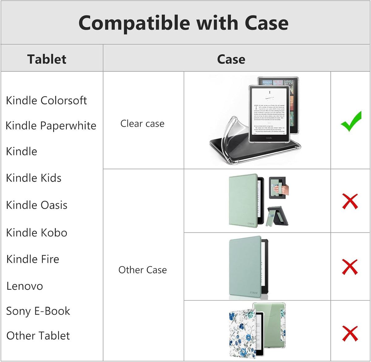Hand Strap E-Reader & Tablet Leather / Tali Pegangan Tangan Kindle Kobo