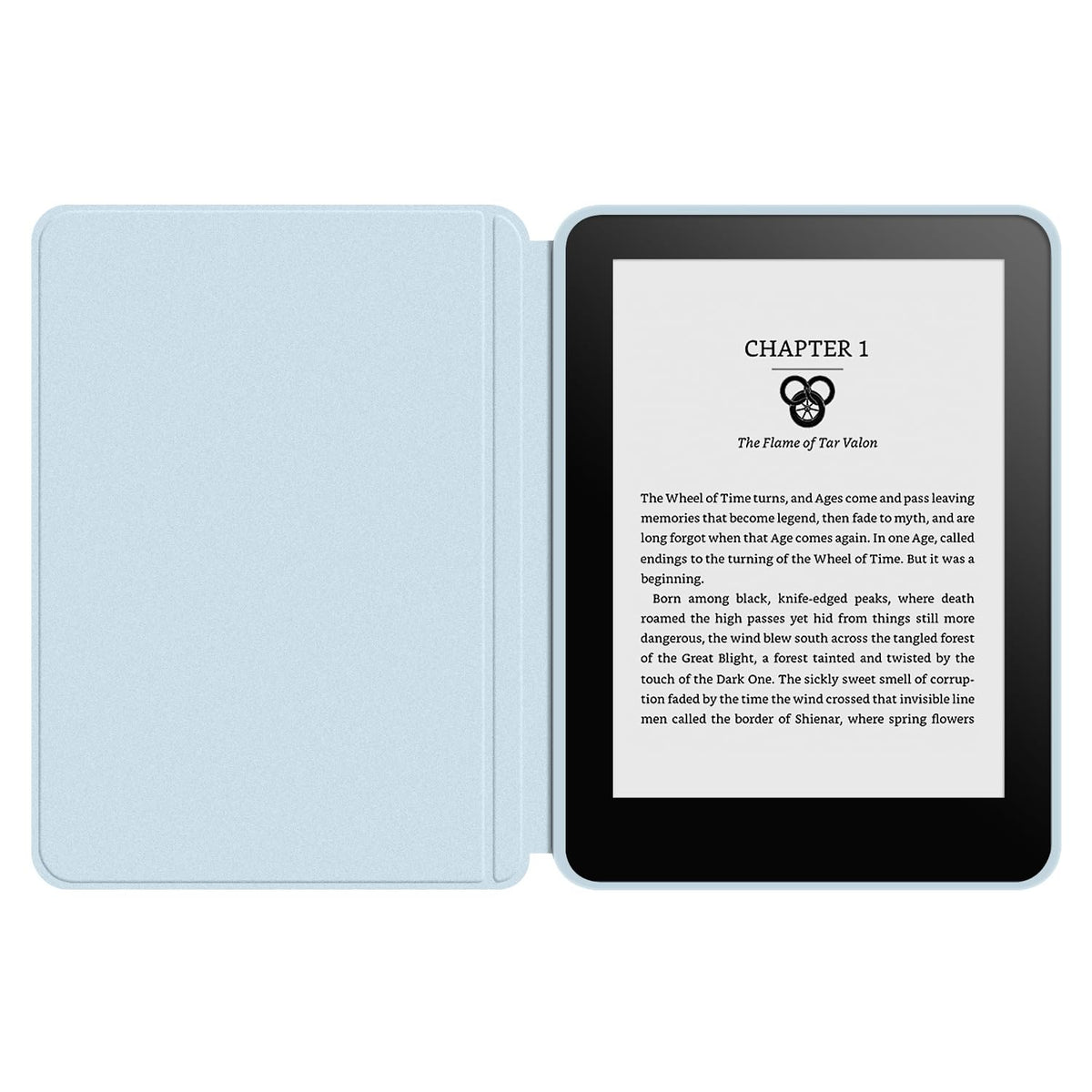 Clear Case with Smart Protective Cover NO Handle For Kindle Basic 6" Inch 2022/2024 Release