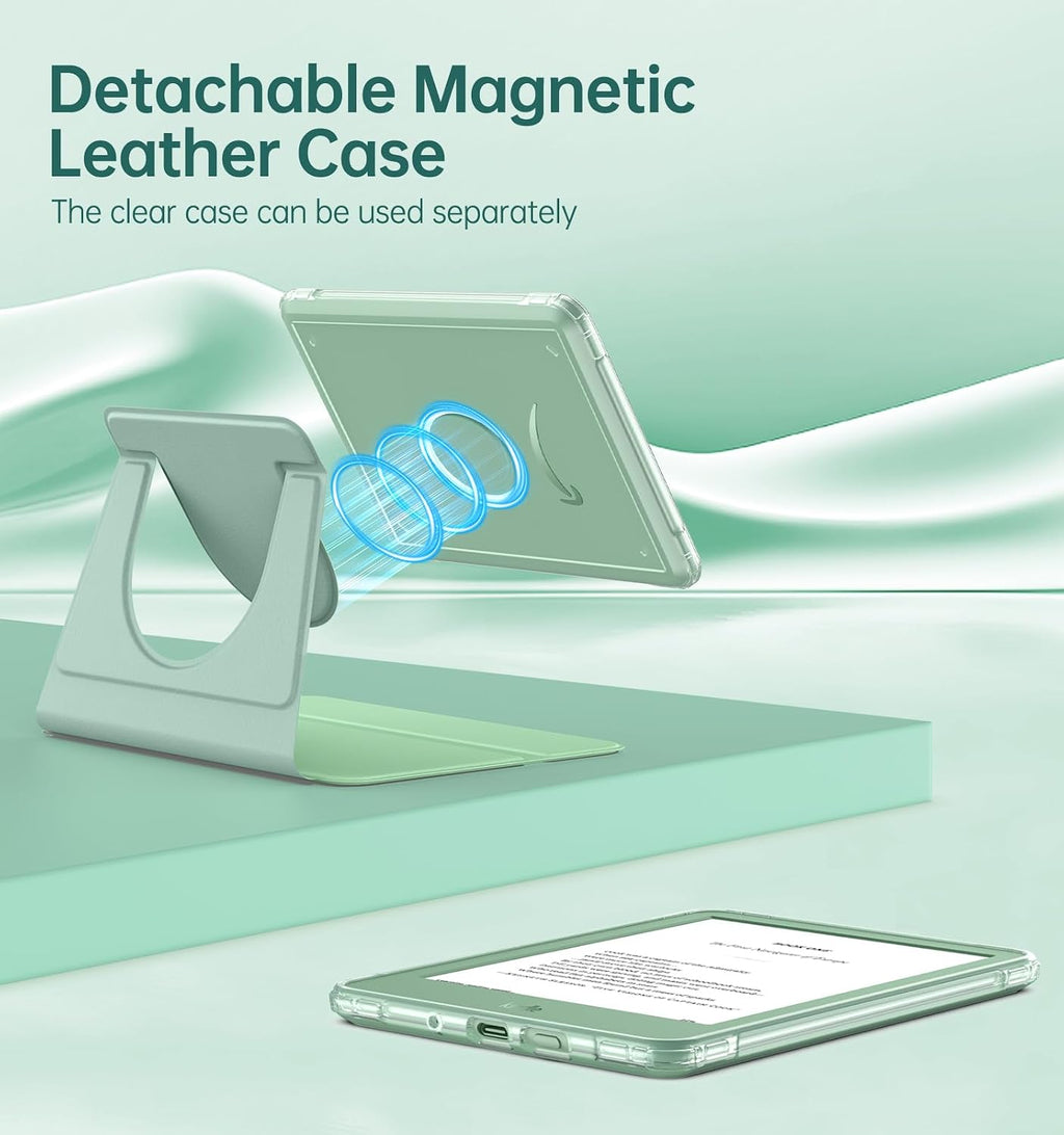 Magnetic rotating 360 smart Case for Kindle, Kindle paperwhite, Signature, colorsoft
