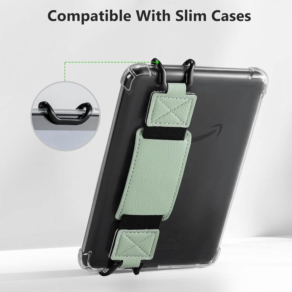 Hand Strap E-Reader & Tablet Leather / Tali Pegangan Tangan Kindle Kobo