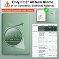 Glitter Clear Kindle Jelly Case (Sticker & Kindle Aesthetic Friendly)