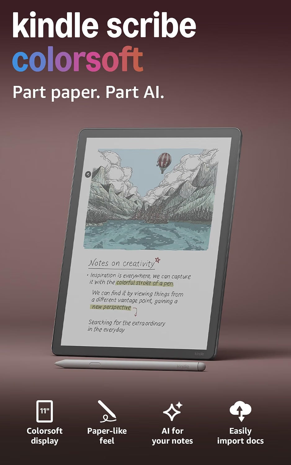 Amazon Kindle Scribe Colorsoft
