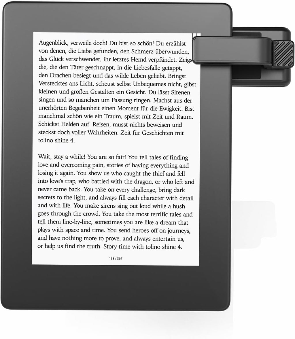 Remote Page Turner for e-Reader, compact and stylish