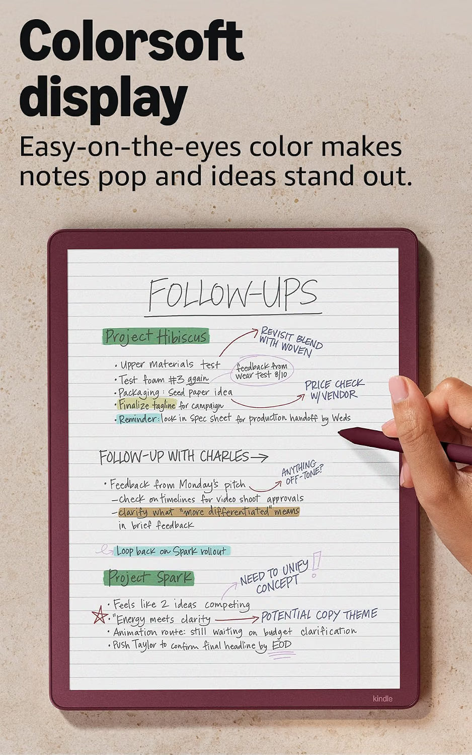 Amazon Kindle Scribe Colorsoft