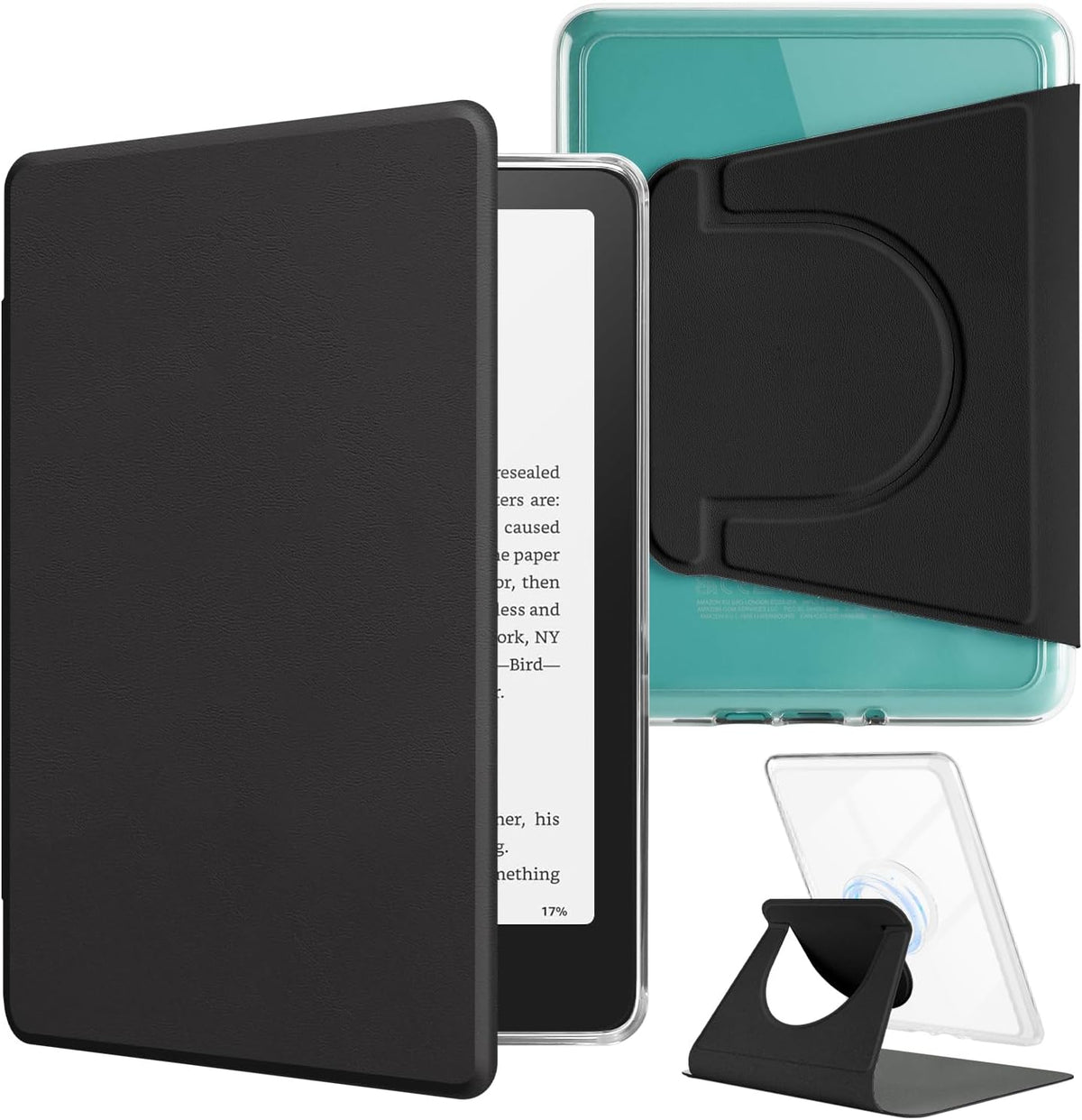 Magnetic rotating 360 smart Case for Kindle, Kindle paperwhite, Signature, colorsoft