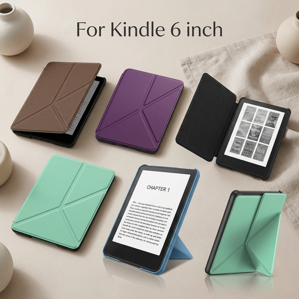 Case Lipat Origami for Kindle 6 inch