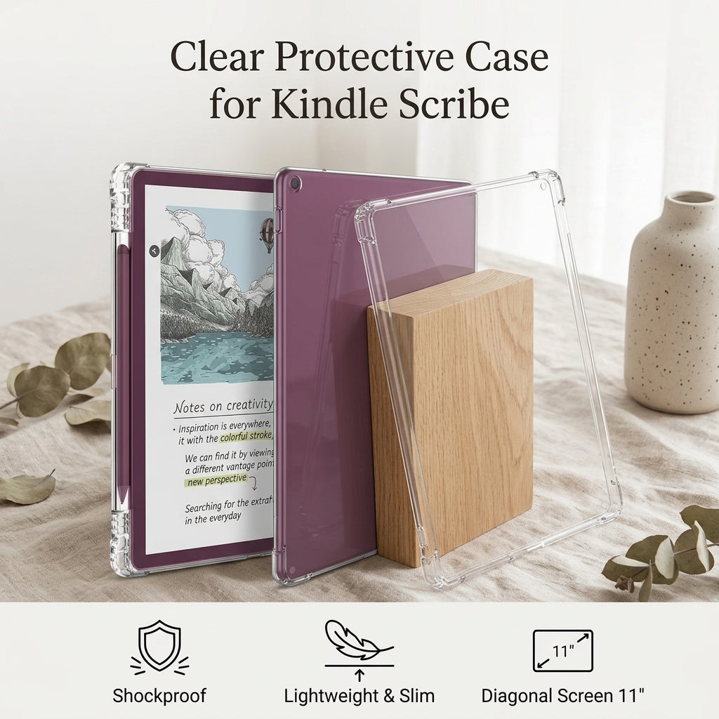 Clear Case for Amazon Kindle Scribe