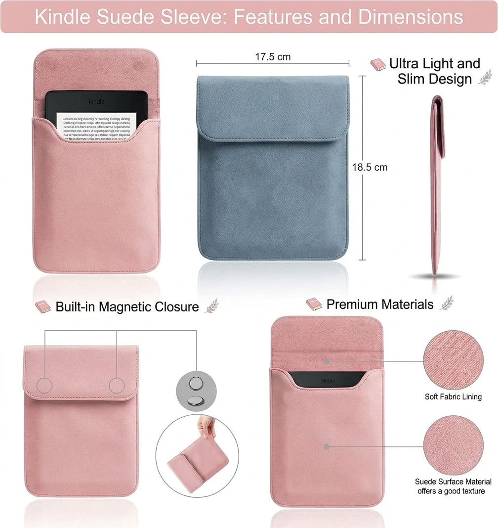 Sleeve Kindle Paperwhite  7"  Case Protective Pouch Bag Case Cover