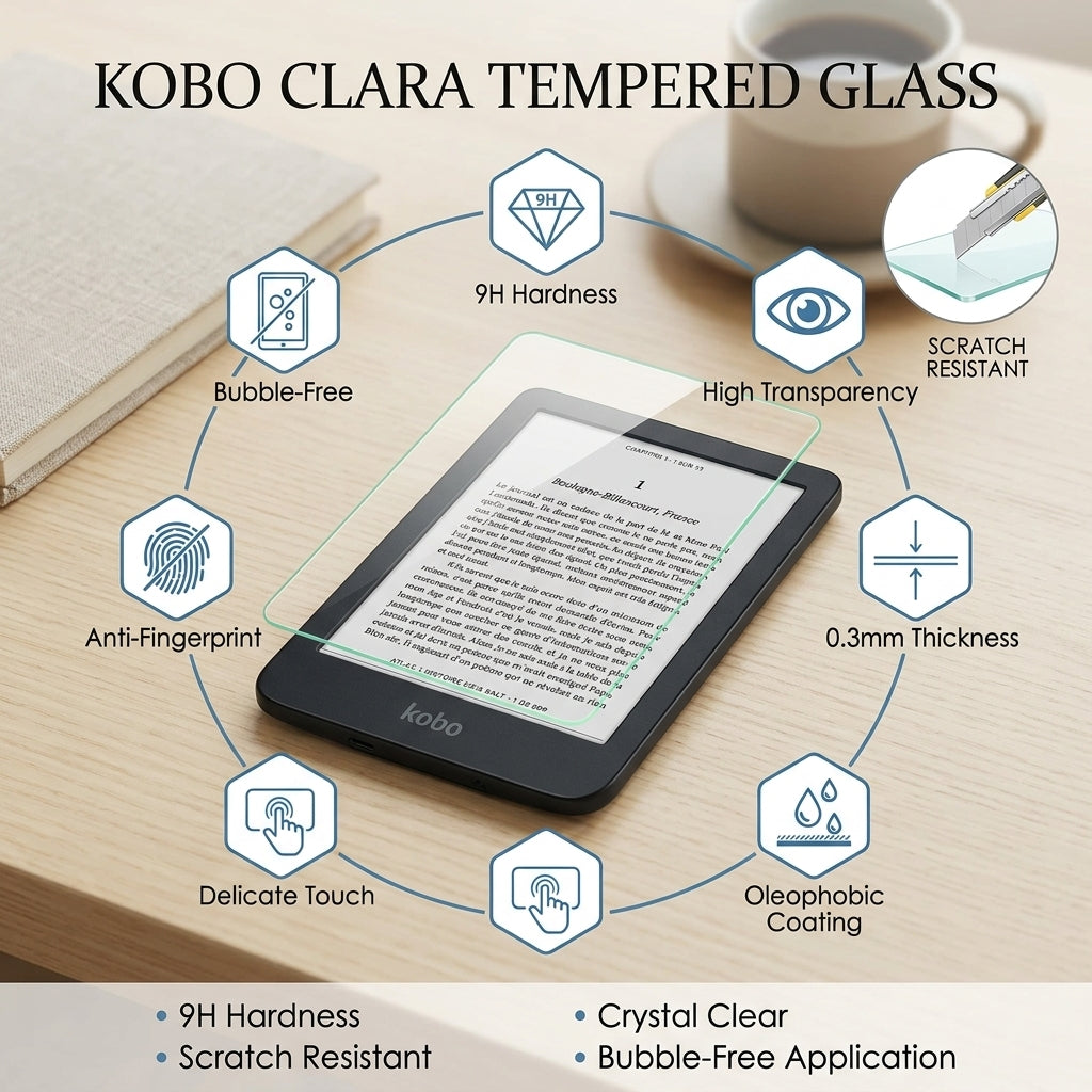 KOBO CLARA BW / Colour 2024 Tempered Glass
