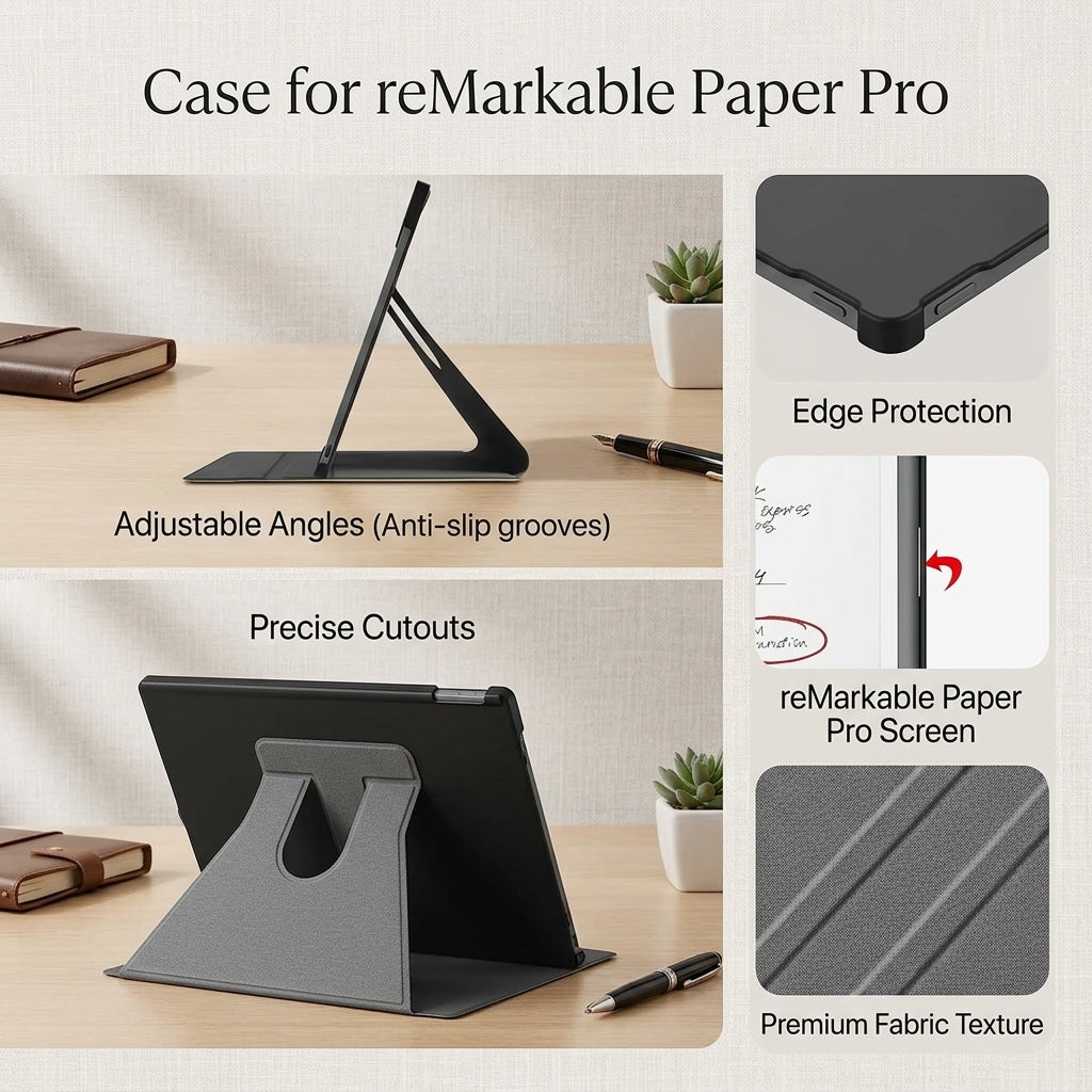 Protactive Rotating Case - for reMarkable Paper Pro 11.8" inch 2024