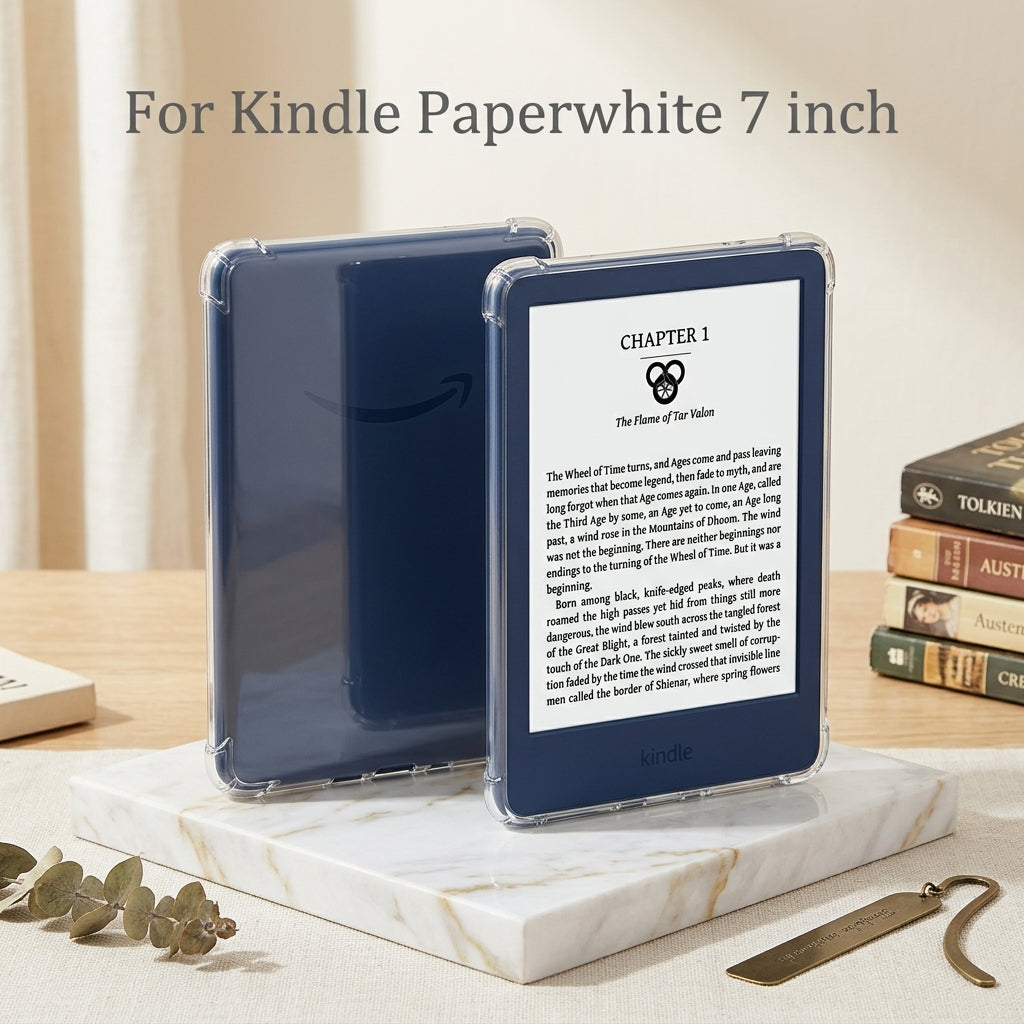 Clear Case untuk Kindle paperwhite Gen 12 , 7 Inch