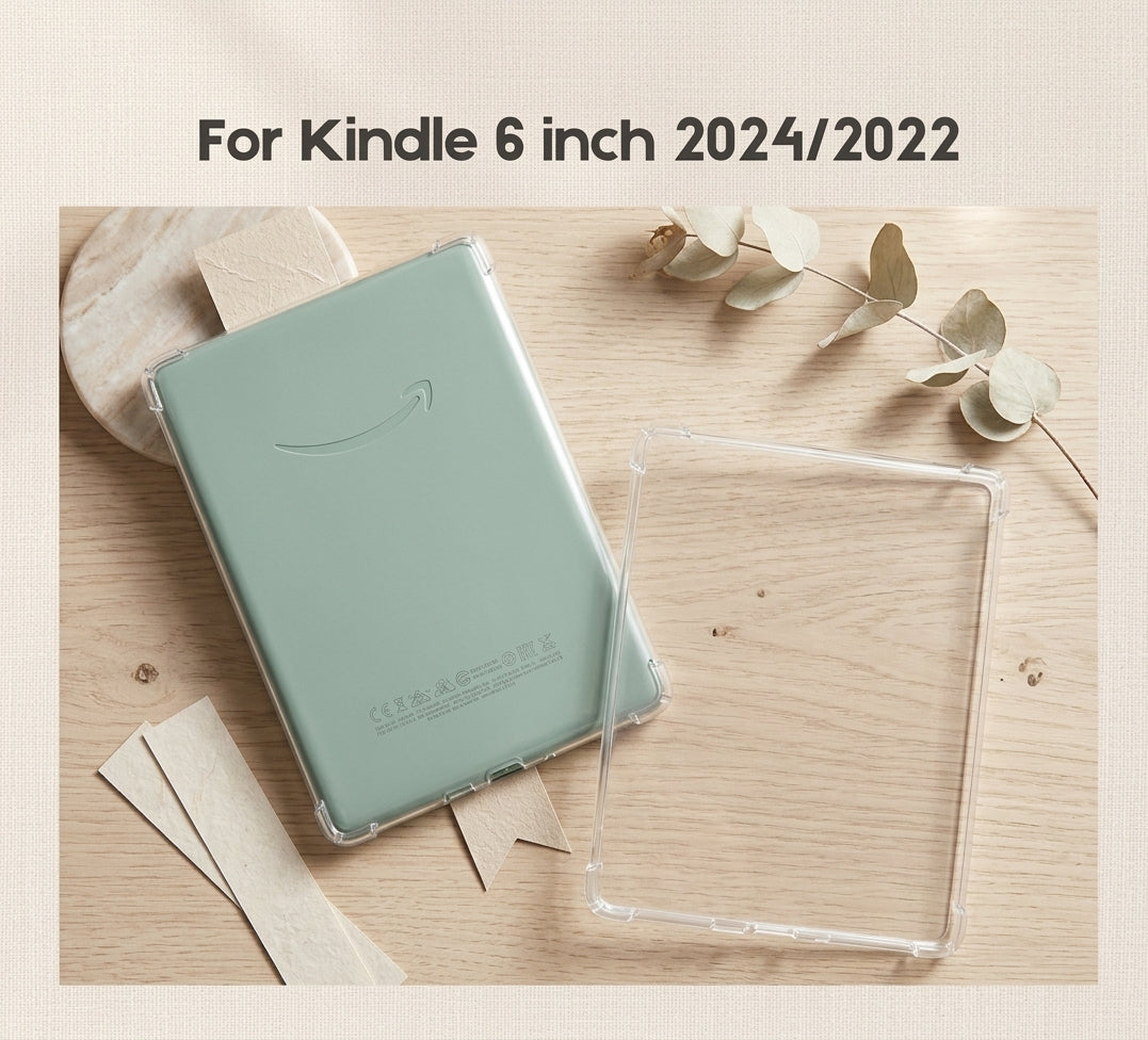 Clear Case 6 inch for Kindle Basic 2024 / 2022