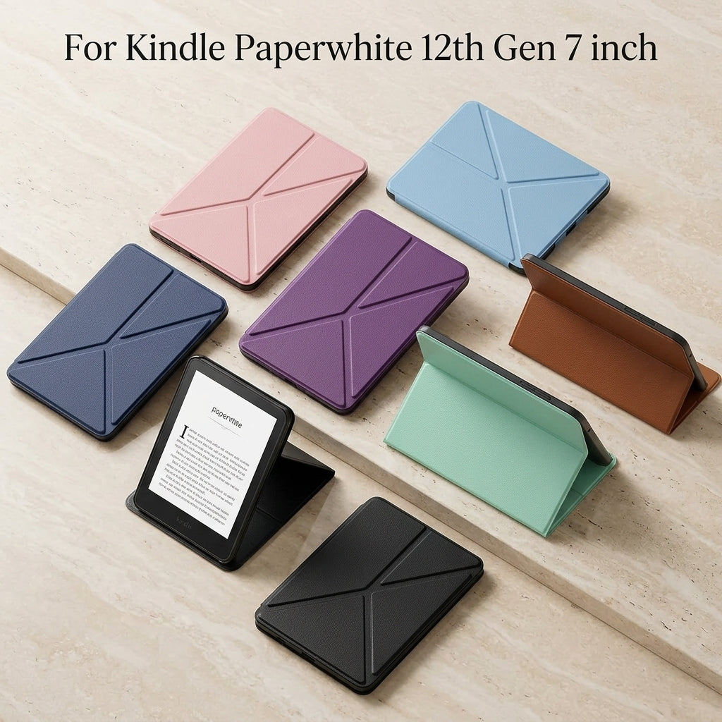 Case Lipat Origami for Kindle Paperwhite 7 inch Gen 12 (2022/2024)