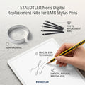 STAEDTLER Noris Digital Replacement Nibs for EMR Stylus Pens, 5-Pack with Tweezer Tool