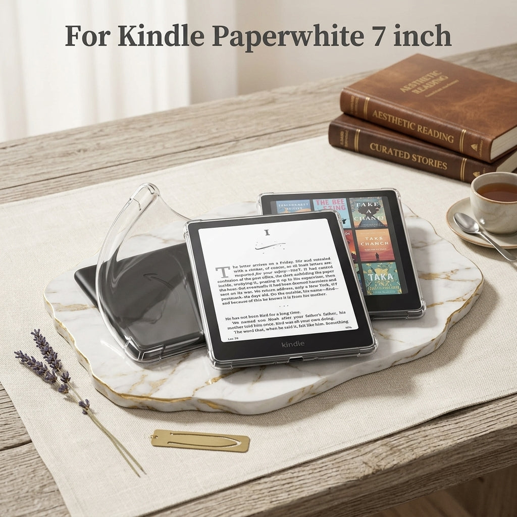 Clear Case untuk Kindle paperwhite Gen 12 , 7 Inch