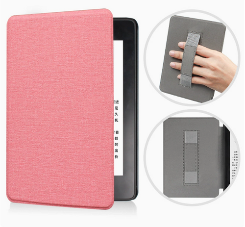 Premium Smart Folio Case with Hand Strap for Kindle 6 Inch Gen 11 (2022 & 2024)