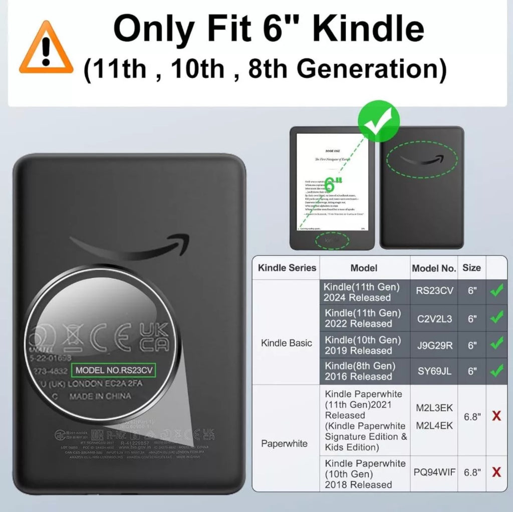 Screen Protector untuk Kindle Basic 6 Inch Release 2022/2024 - Anti Glare