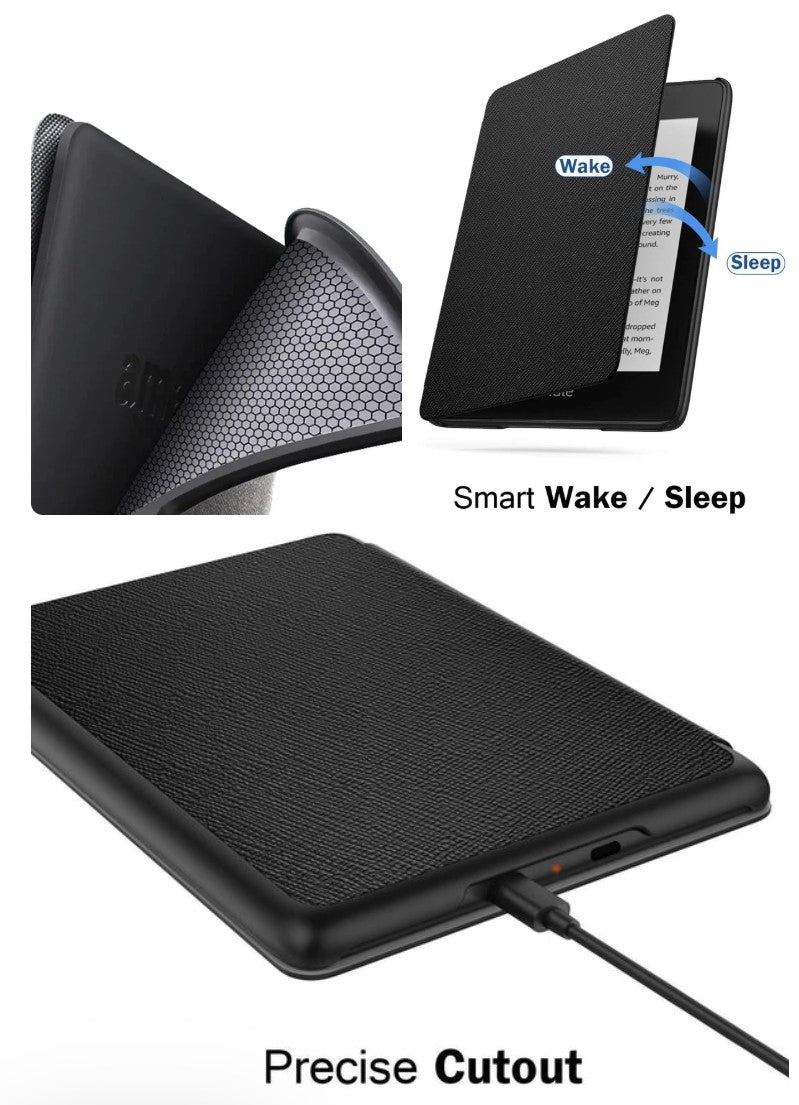 Case Kindle Basic Auto Sleep Wake NO Handle or Kindle 11th Gen 6 inch 2022