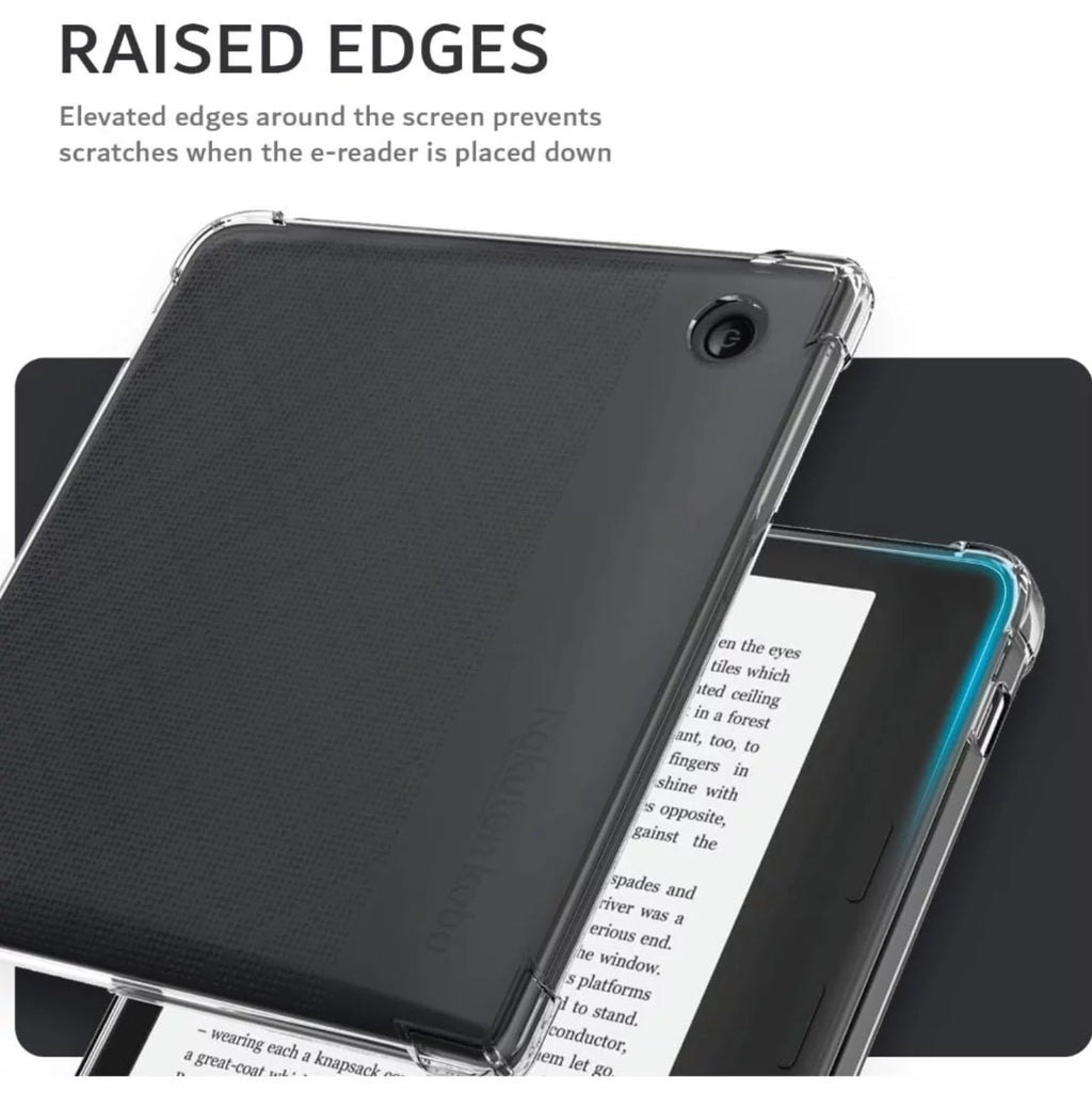 Kobo Clara/Libra Colour/BW Clear Case | Slim & Lightweight Design | Anti-Slip & Scratch Resistant