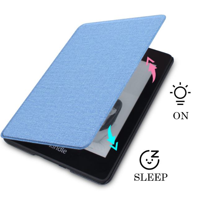 Premium Smart Folio Case with Hand Strap for Kindle 6 Inch Gen 11 (2022 & 2024)